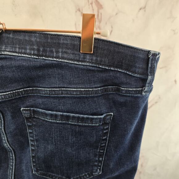 Torrid Jeans Women 14 S Short Sky High Kick Boot Dark Wash High Rise Denim - Picture 13 of 14